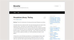 Desktop Screenshot of devartia.com