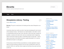 Tablet Screenshot of devartia.com